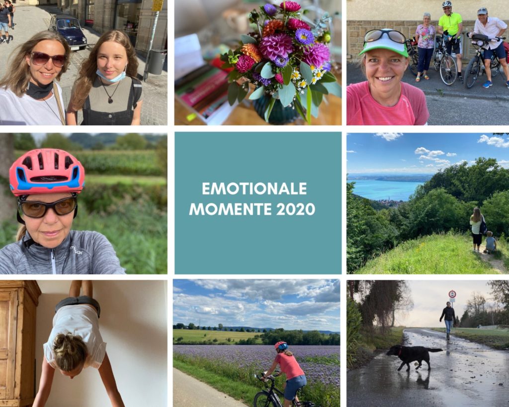 Jahresrückblick 2020: collage emotionale momente