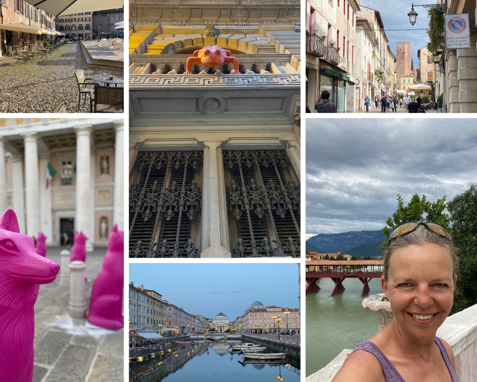 fotocollage-städte-in-italien-triest-treviso-bassano-del-grappa